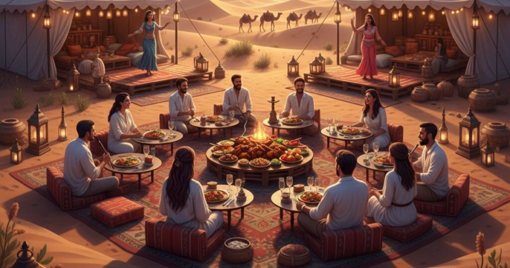 Evening Desert Safari with BBQ Dinner